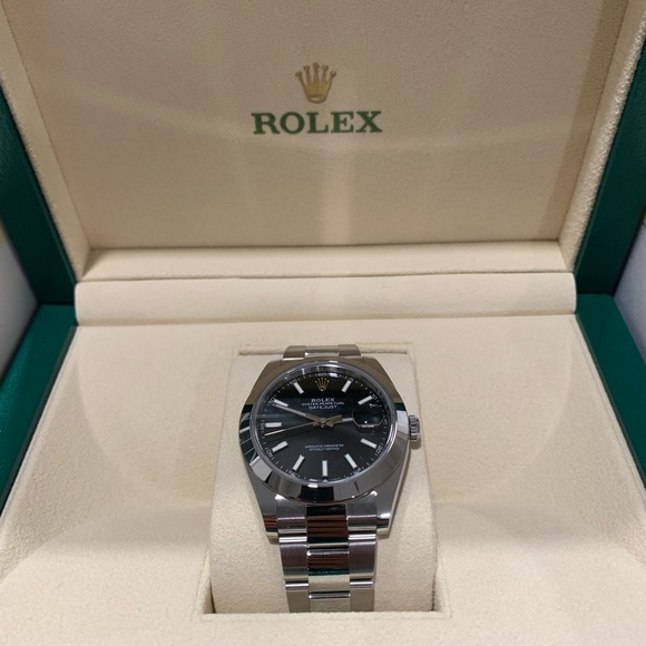 Rolex Datejust 41 Black Automatic 2022 Original box, original - Picture 3 of 10